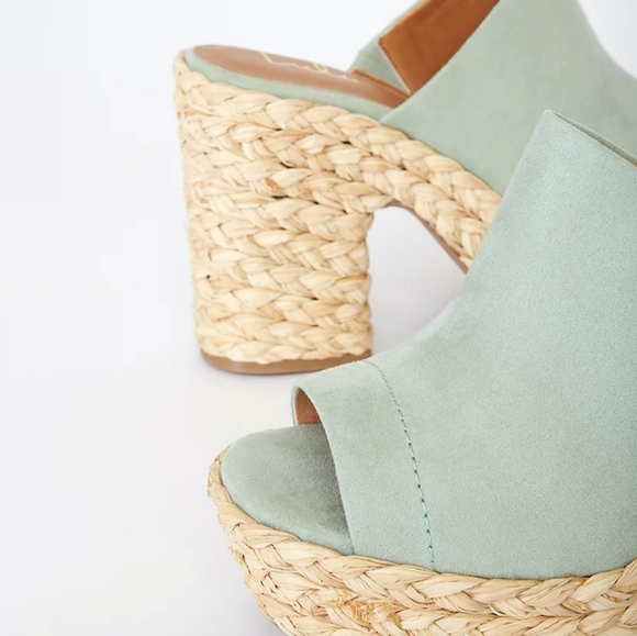 Lulus Platform Slide Sandals - Picture 4 of 4